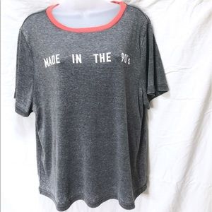 Made in the 90s burnout T-shirt